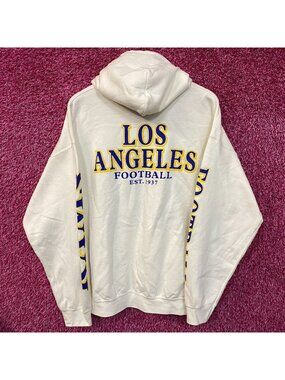 Junk Food Clothing Los Angeles Rams Hoodie size Large